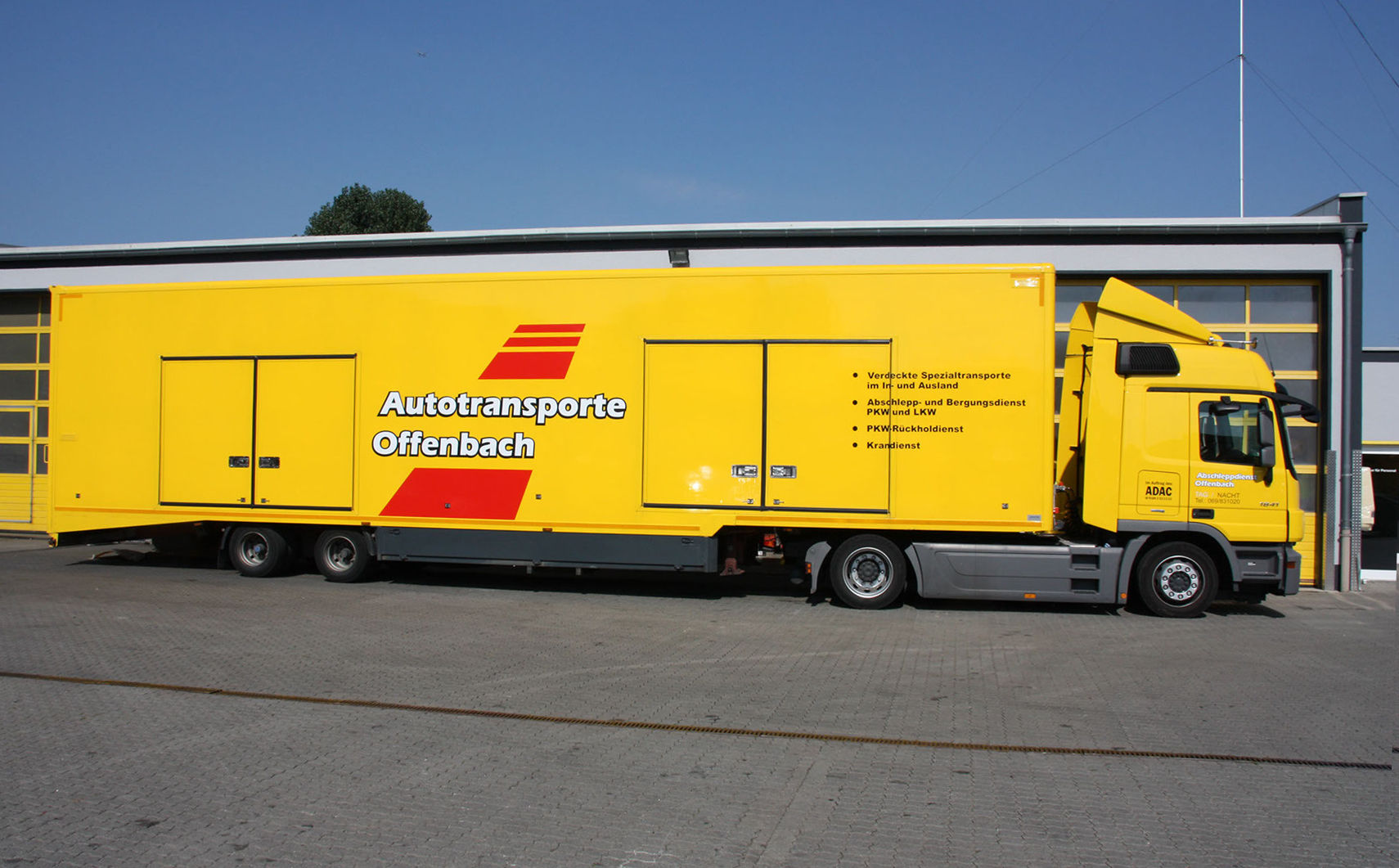 Abschleppdienst Offenbach GmbH - Fahrzeugtransporte im In- und Ausland